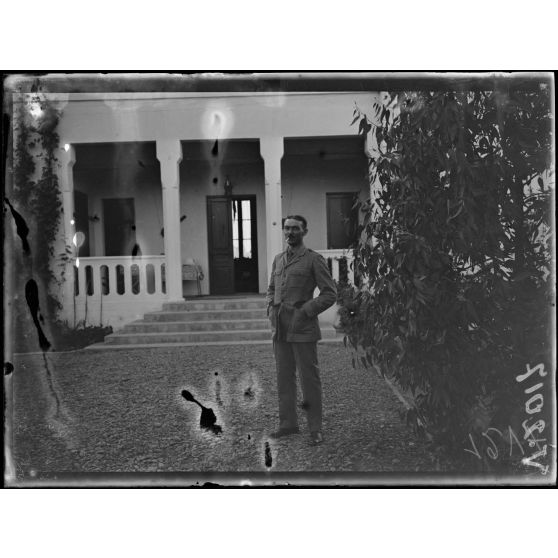 Mechra-Bel-Ksiri. Le capitaine Renot. [légende d'origine]