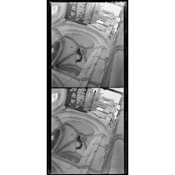 Reims, intérieur de l'église Saint-André. [légende d'origine]