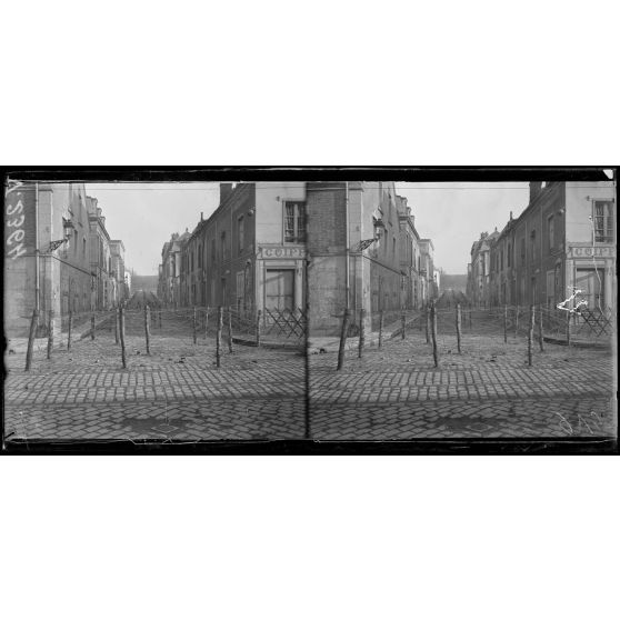 Reims, la rue Brulart. [légende d'origine]