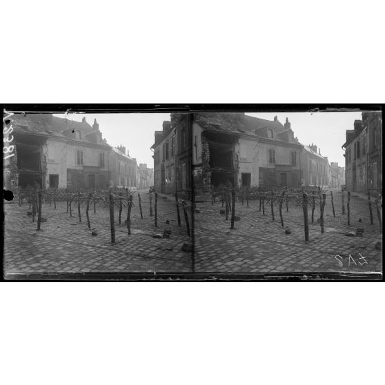 Reims, rue  des Grands murs, Saint Rémy. [légende d'origine]