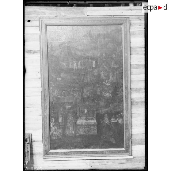 Arras, Pas-de-Calais, Saint-Nicolas l'adoration du Saint-Sacrement. [légende d'origine]