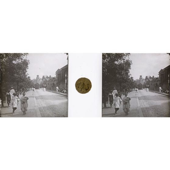 Rue des canons. [légende d'origine]