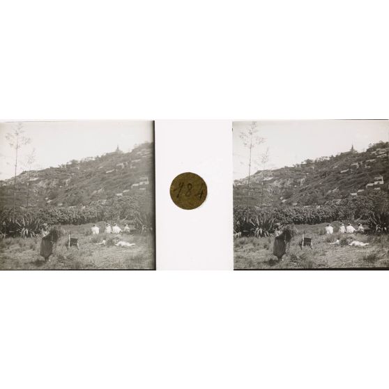 Ambohipotsy. Filanzana [chaise à porteurs] de René. [légende d'origine]