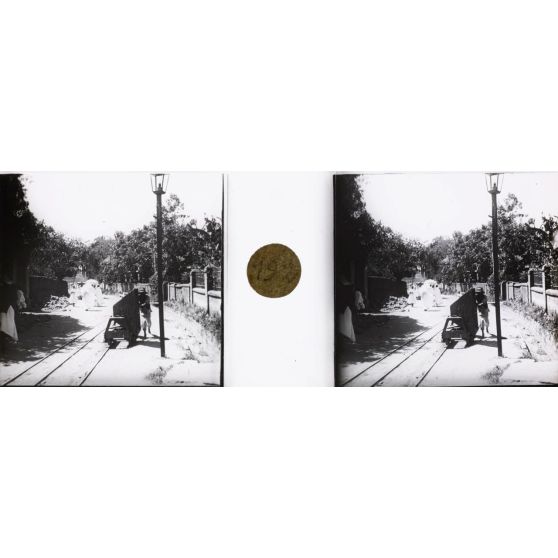 Route de Fiadana à Mahamasina. [légende d'origine]