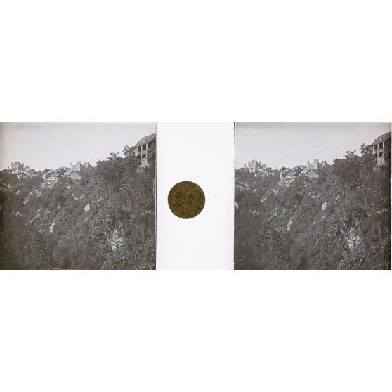 Cathédrale et Palais de la Reine. [légende d'origine]