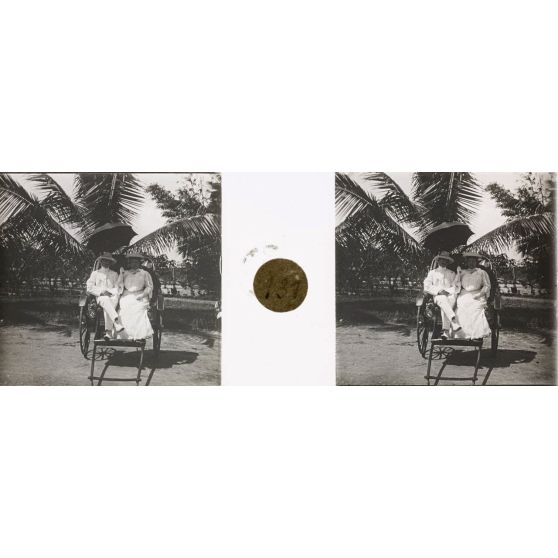 Créoles de l'île Maurice, à Tamatave. [légende d'origine]