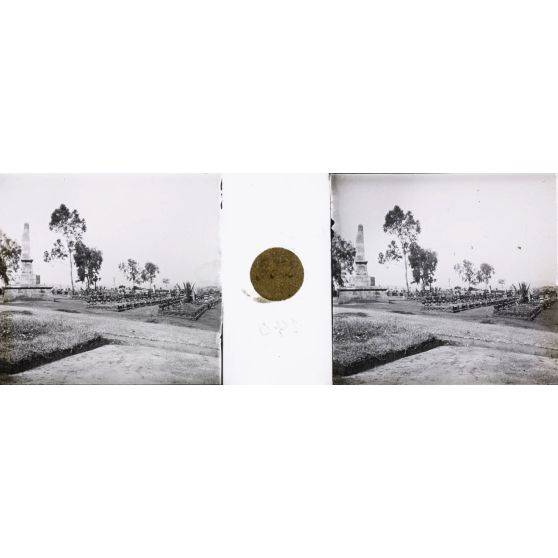 Cimetière militaire. [légende d'origine]