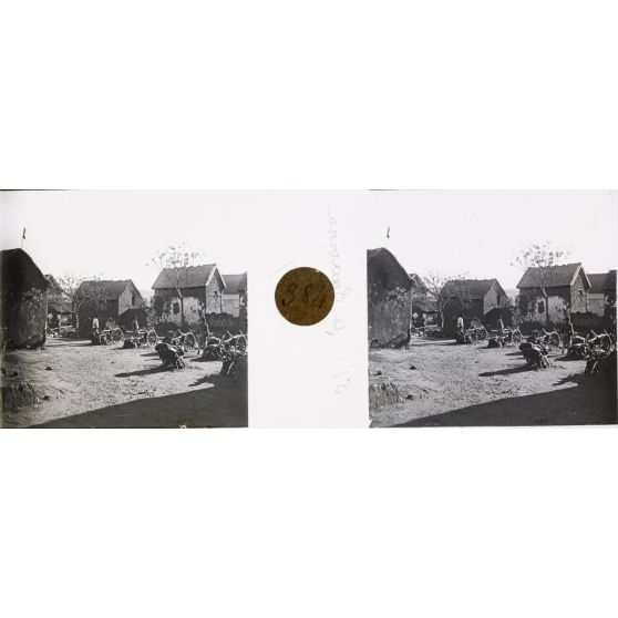 Le parc de 80 de montagne à Soavina. [légende d'origine]