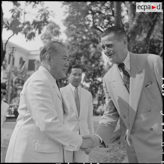 M. Tran Van Huu à l'Institut du cancer d'Hanoï.