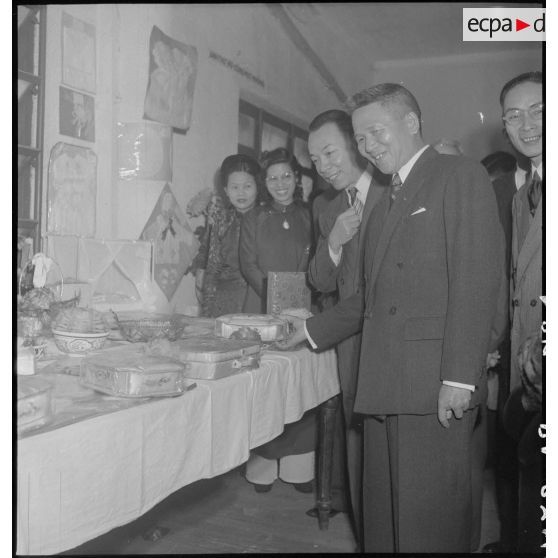 Nguyen van tam lors de la journée de la femme vietnamienne à Hanoï.