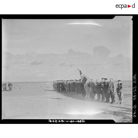 Veillée d'armes du 9e RZ (régiment de zouaves) au camp du Lido à Hussein Dey.
