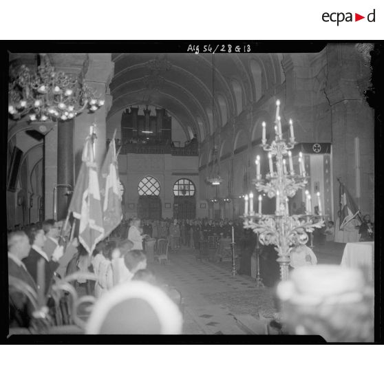 Une cérémonie religieuse commémore la bataille du Garigliano.