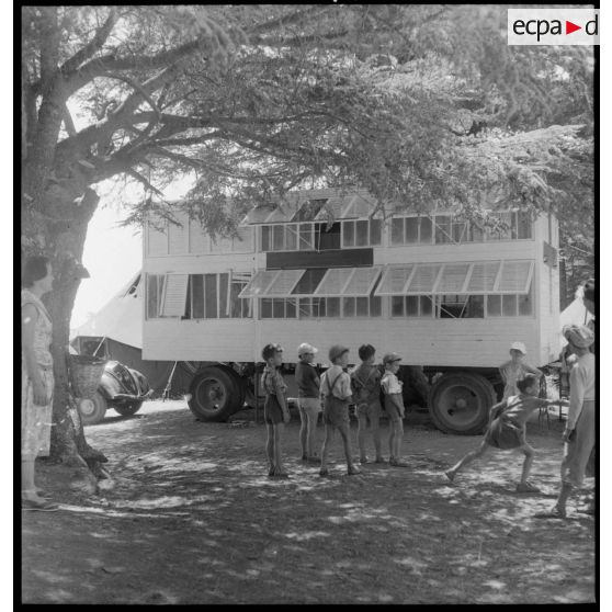 Dispensaire de la colonie de vacances au centre de Chréa.