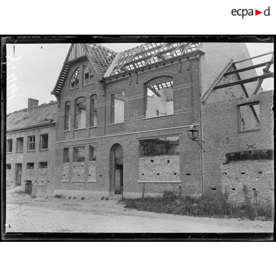 Nieucappelle. La brasserie. [légende d'origine]