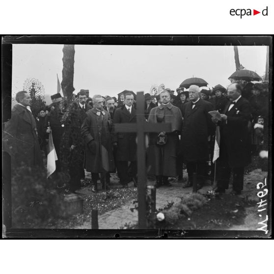 Montmirail, discours du comte de Chaffault à l'occasion de la commémoration de la guerre de 1870, [légende d'origine]