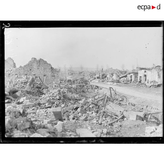 Bras (Meuse). Rue principale. [légende d’origine]