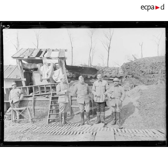 Bras (Meuse). Le PC du colonel Collon. [légende d’origine]