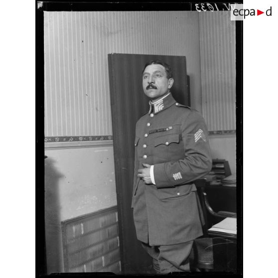 Portrait d'un commandant. [légende d'origine]