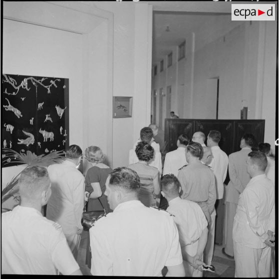 Le vernissage de l'exposition "Aimé Seau".