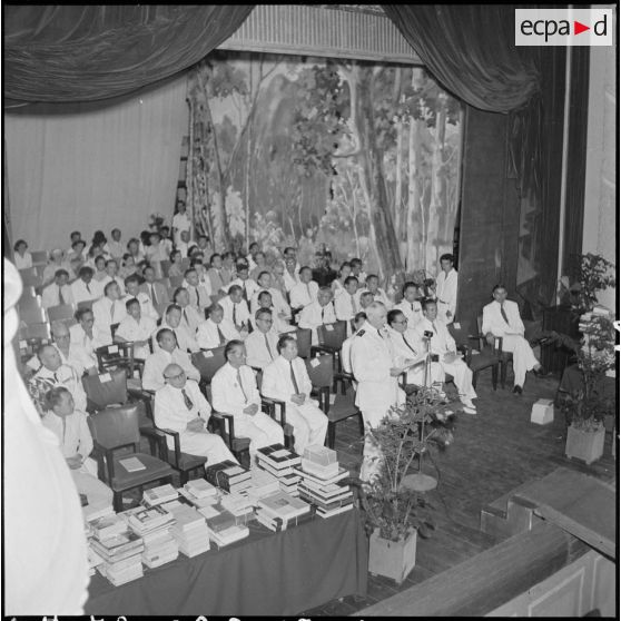Discours du général de Linarès à l'occasion de la remise des prix aux élèves du lycée Albert Sarraut.
