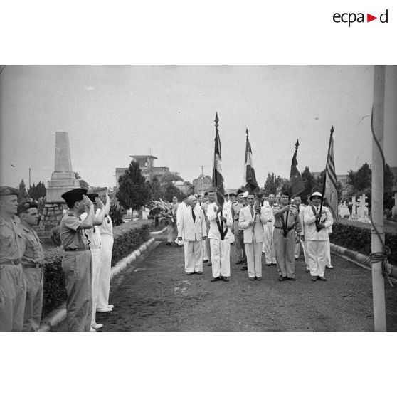 Cérémonie du "Flambeau sacré".