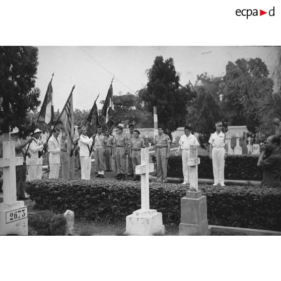 Cérémonie du "Flambeau sacré".