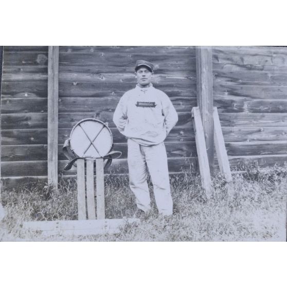 Le Tambour du plateau. 1914. [légende d'origine]