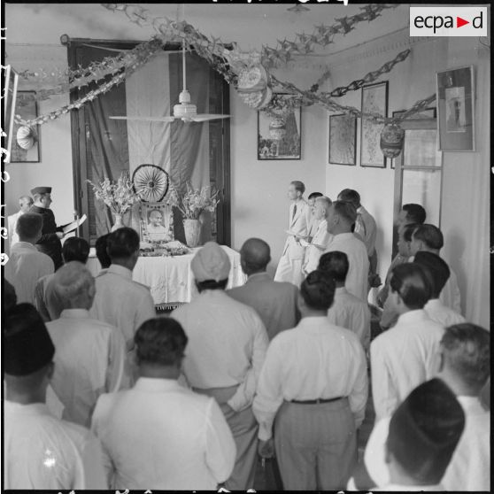 Commémoration de l'anniversaire de la naissance du Mahatma Gandhi par l'association des Indiens d'Hanoï.