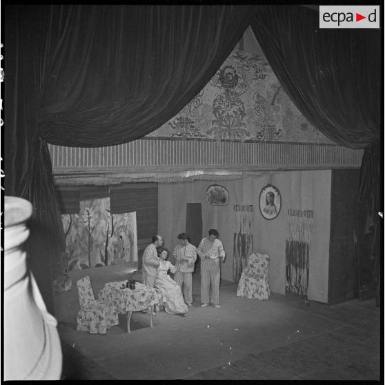 Une représentation de "La cuisine des anges" au théâtre municipal d'Hanoï.