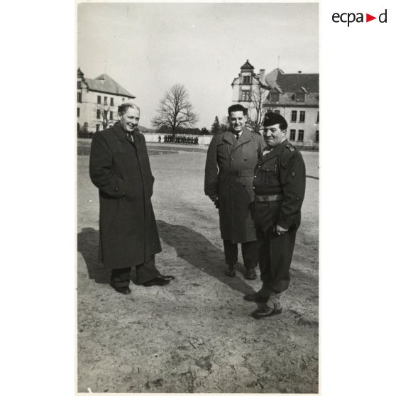 Prise de commandement du 37e bataillon d'ouvrages (37e BO) par le lieutenant-colonel Gourand.