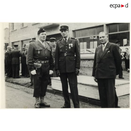 Cérémonies du 14 juillet 1955 à Bitche.