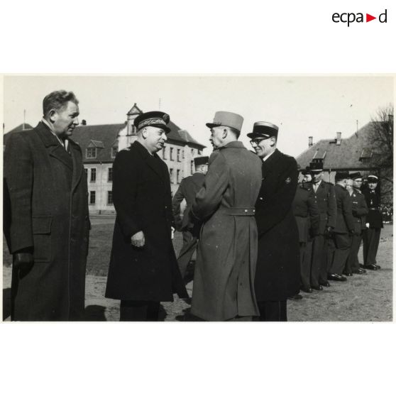 Adieux aux armes du général Navereau.