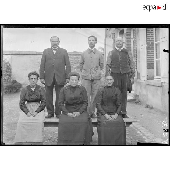 Pargny-lès-Reims (Marne). Habitants. [légende d'origine]