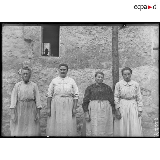 Guyencourt (Aisne). Habitants. [légende d’origine]