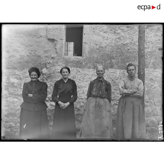 Guyencourt (Aisne). Habitants. [légende d’origine]