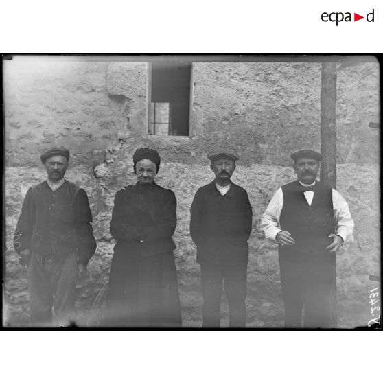 Guyencourt (Aisne). Habitants. [légende d’origine]