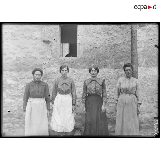 Guyencourt (Aisne). Habitants. [légende d’origine]