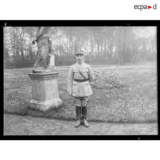 Amiens. Le général Sabatier commandant la 34ème division. [légende d’origine]