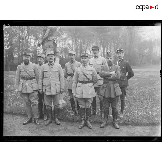 Amiens. Le général Sabatier et son état-major. [légende d’origine]