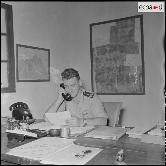 Le capitaine-adjoint au chef de corps de la BAPN (Base aéroportée nord).