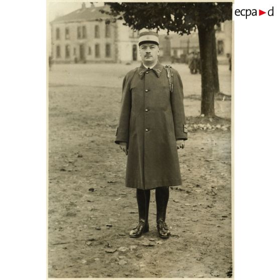 Portrait du colonel Canel, chef de corps du 21e régiment de tirailleurs algériens en 1933.