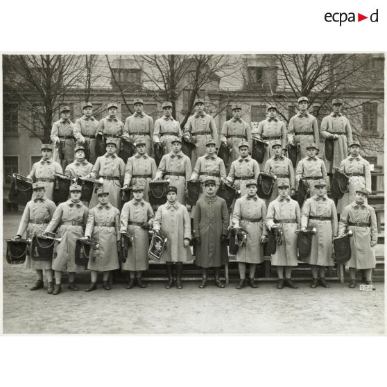 Le 151e régiment d'artillerie au début des années 1930.