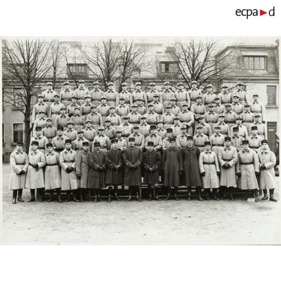 Le 151e régiment d'artillerie au début des années 1930.