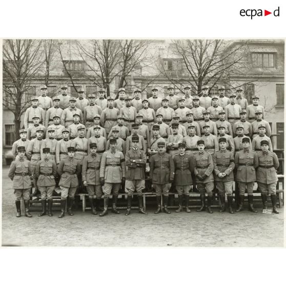 Le 151e régiment d'artillerie au début des années 1930.