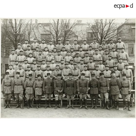 Le 151e régiment d'artillerie au début des années 1930.