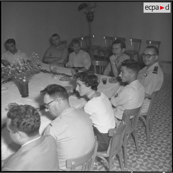 Pot de départ de l'adjudant Faivre.