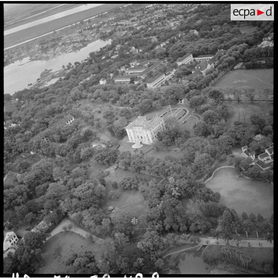 Vues aériennes d'Hanoï.