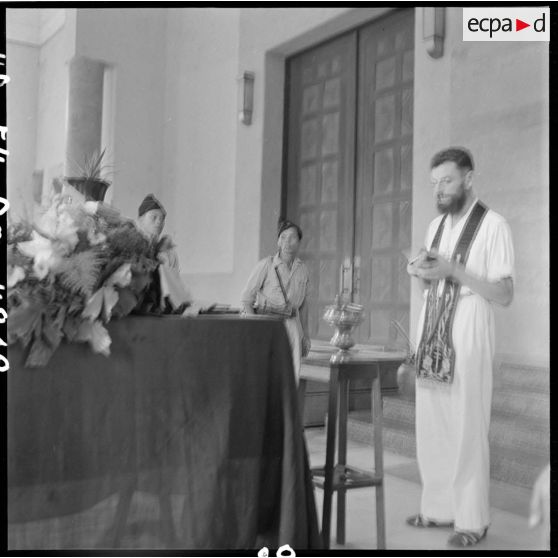 Discours de l'aumônier lors des obsèques du capitaine Verdier.