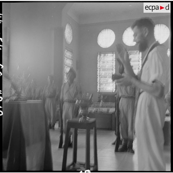 Discours de l'aumônier lors des obsèques du capitaine Verdier.