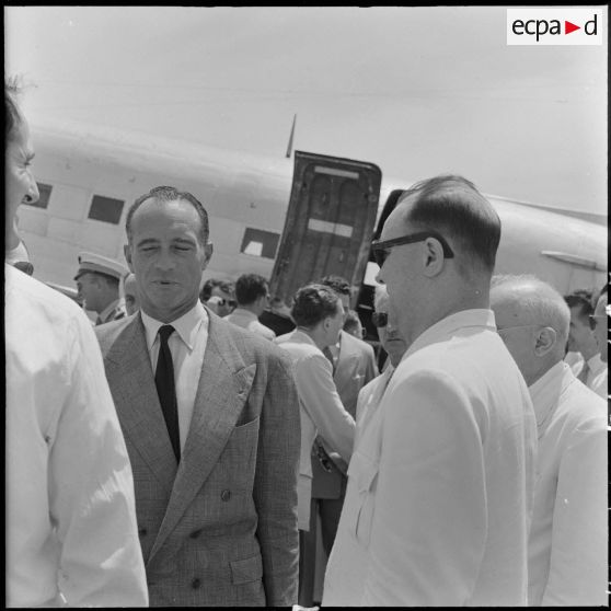 M. Jean Sainteny, délégué du gouvernement français auprès du Nord-Vietnam.